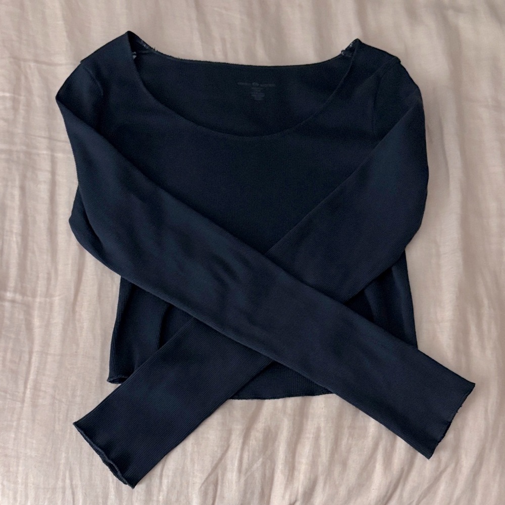 Navy Brandy Long Sleeve